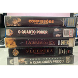 Kit 5 Fitas Vhs Confissões O Quarto Do Poder Sleepers 