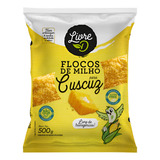 Kit 5 Flocos Milho Cuscuz Livre De Transgênicos 0 Glúten