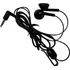 Kit 5 Fones De Ouvido P2 Para Celular Cor Preto