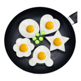 Kit 5 Formas Molde P Ovos Omelete Tapioca Panqueca Aço Inox