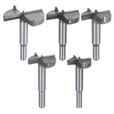 Kit 5 Fresas Brocas Forstner 30 35 40 45 60mm Fura Madeira