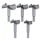 Kit 5 Fresas Brocas Forstner 30 35 40 45 60mm Fura Madeira