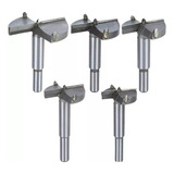 Kit 5 Fresas Brocas Forstner 30 35 40 45 60mm Fura Madeira