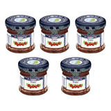 Kit 5 Geleias Importadas Mini St Dalfour Morango Degustação