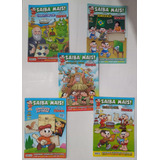 Kit 5 Gibis Turma Da Mônica Gibi Saiba Mais 5 Exemplares
