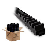 Kit 5 Gomo Cremalheira 50cm Motor Portão Deslizante Ppa 2 5m