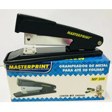 Kit 5 Grampeador Em Metal Mp 300 Masterprint Para 20 Folhas