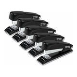 Kit 5 Grampeador Metal 20 Folhas Mx g20c 714465 Maxprint