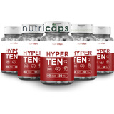 Kit 5 Hyperten Original 60 Cápsulas Suplemento Natural + Nf