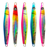 Kit 5 Isca Artificial Jumping Jig Metal Jig Dragon 40g
