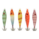 Kit 5 Iscas Artificial Albatroz Zangarilho 5 8cm Com Estojo