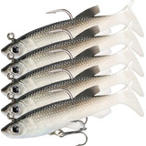 Kit 5 Iscas Artificial Tucunaré Traira Corvina Dourado Ofert