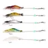 Kit 5 Iscas Camarão Artificial Robalo Tucunaré Corvina Top Cor Foto