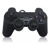 Kit 5 Joystick Pc Usb Vibration Double Shock 