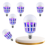 Kit 5 Lâmpada Led 15w Mata Mosquitos 110v   6500k