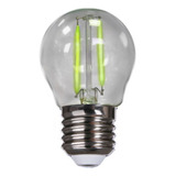 Kit 5 Lâmpadas De Filamento Led 2w Luz Verde E27 Avant