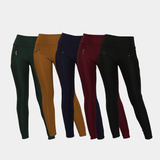 Kit 5 Leggings Legs Calças Femininas