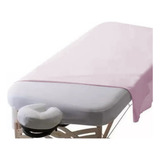 Kit 5 Lençol Para Maca Estética Lençol Plano Algodão Lavável Cor Rosa Desenho Do Tecido Liso