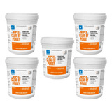 Kit 5 Lenços Desinfetantes Umedecidos Wipes Clean By Peroxy