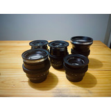 Kit 5 Lentes Carl Zeiss Ze Ef Mount (cine Mod)