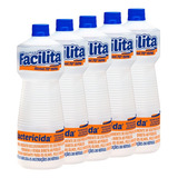 Kit 5 Litros Álcool 99 Das Bactérias Limpeza Hidratado 5x1l