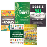 Kit 5 Livros História Copa Do Mundo Seleção Almanaque Sarriá