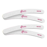 Kit 5 Lixas Bumerangue Lixa Op Boomerang 100 180 Unhas