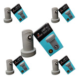 Kit 5 Lnb Simples Banda Ku Universal Lnbf 1 Saída Full Hd
