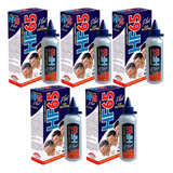 Kit 5 Loção Cremosa Hf65 Plus Com Proteínas 120ml