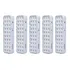 Kit 5 Luminária De Emergência Autônoma De Led 30l Intelbras Cor Cinza 110v 220v