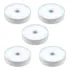 Kit 5 Luminárias Lâmpada Led Recarregável Sensor De Presença Claridade 8 Leds Fácil Instalação Ideal Para Casa Loja Cozinha Quarto Armário Guarda Roupa