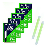Kit 5 Luz Química 25mm Luminoso P Pesca 2 Un Albatroz