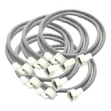 Kit 5 Mangueiras Entrada 2 Mts Para Máquinas De Lavar