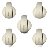 Kit 5 Manípulos Prata Cooktop 5gx 75 Tramontina 93992268