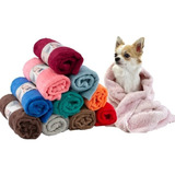 Kit 5 Mantinhas Pet Cobertor Microfibra Manta Cachorro Gato