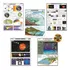 Kit 5 Mapas De Ciência Geografia Discovery The World: Atmostera Hidrosfera Sistema Solar Terra Mundi Espaço Sideral Escolar Poster Banner Geografico Papel