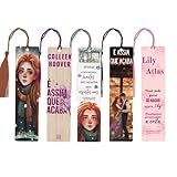 Kit 5 Marcadores De Página Com Tassel - É ASSIM QUE ACABA