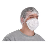 Kit 5 Máscara Descartável Tnt Dupla Branca Emb 100 Unidades