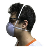 Kit 5 Máscaras Para Proteção Em Eva E Tecido Lavável