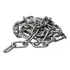Kit 5 Metros Corrente Galvanizada A Frio Elo Longo 2mm Calha