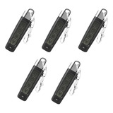 Kit 5 Mini Controle Remoto Portão Garagem Copiador Clone Duplicador 433mhz Flysea
