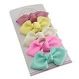 Kit 5 Mini Laços Para Cabelo Infantil Menina Lacinho LA0020