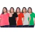Kit 5 Mini Vestido Feminino Plus Size Conforto