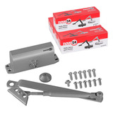 Kit 5 Molas Aéreas Para Fechamento Portas Automática Potência 2 Prata 45kg Nove54