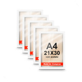 Kit 5 Molduras Quadros