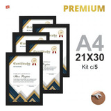 Kit 5 Molduras Quadros