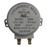 Kit 5 Motor Microondas 4w 5 6 Rpm 110v Eixo Plástico