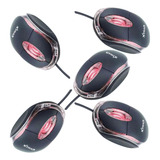 Kit 5 Mouses Optico