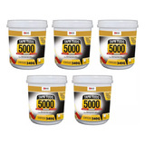 Kit 5 Multimassa Massa Flex Tapa Tudo 5000 Pote De 340g
