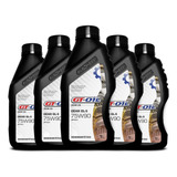 Kit 5 Óleo De Cambio Diferencial Gt Oil Sae 75w90 gl5 semi